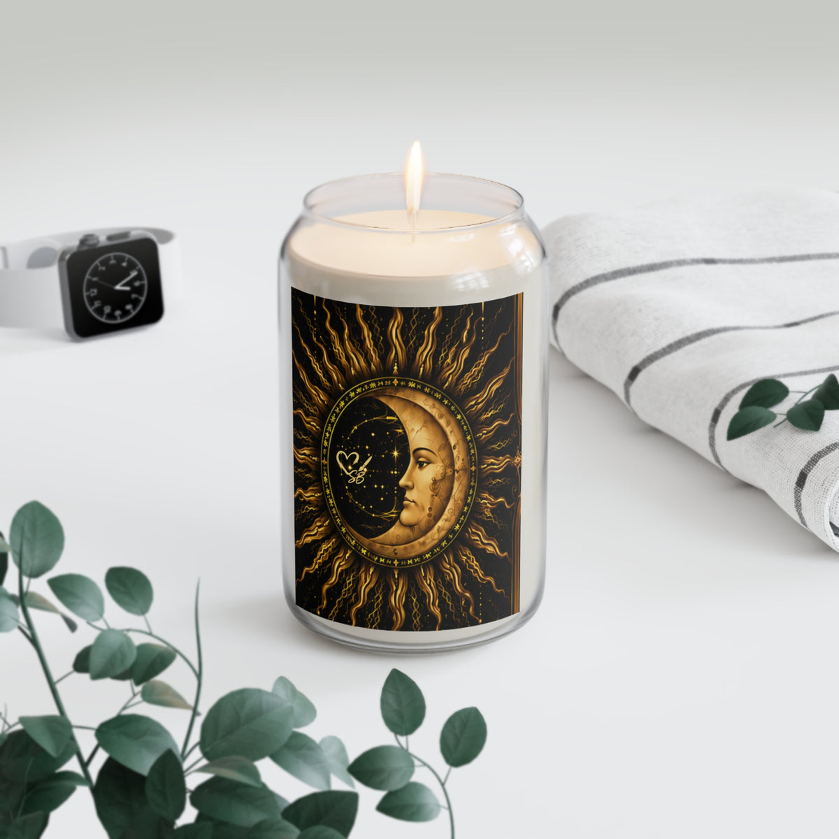 Soy Candle — Vintage Sun & Moon Scented Candle (13.75 oz)