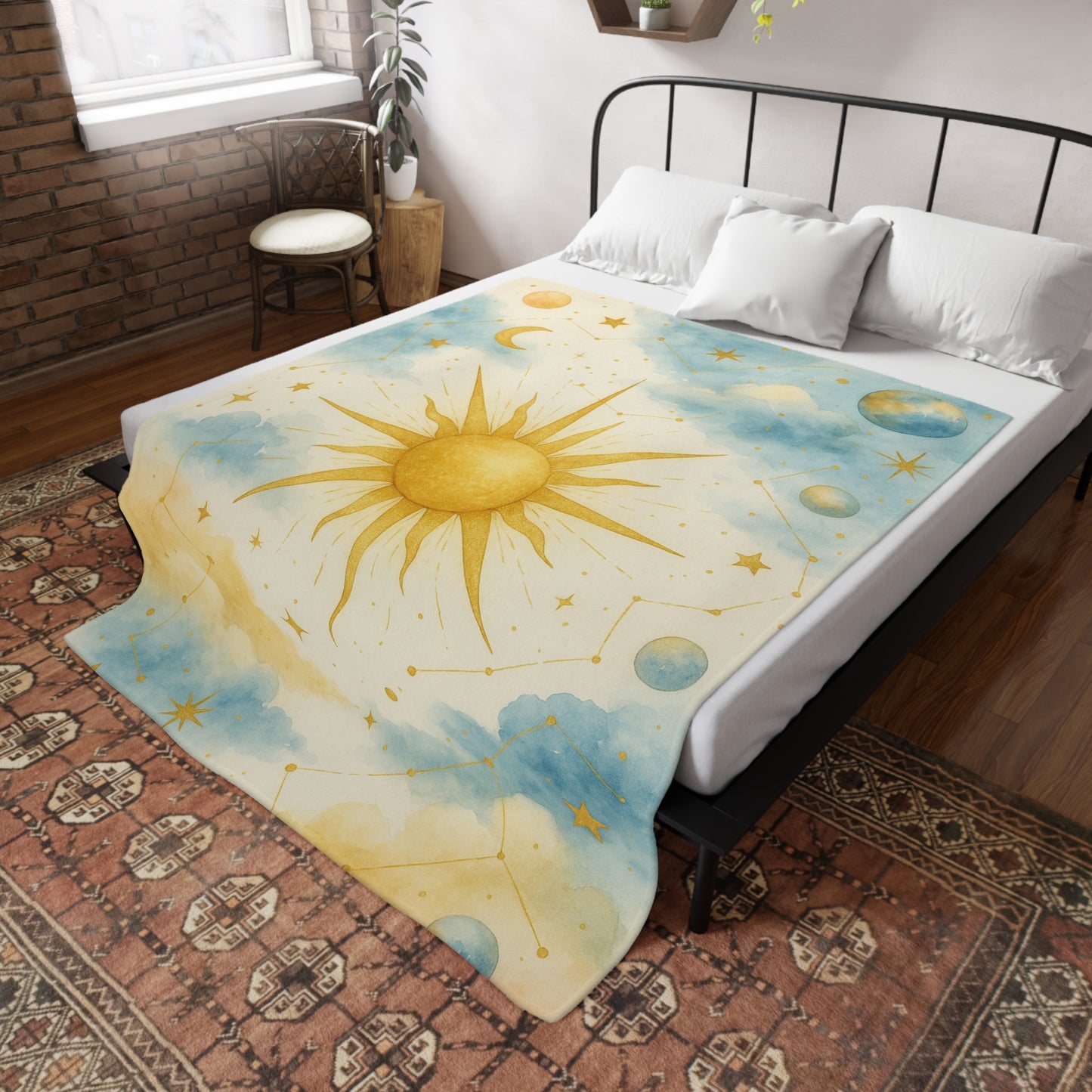 Sol Serenade - Diseño de cuarto de bebé "Sueños Celestiales", suave y acogedor