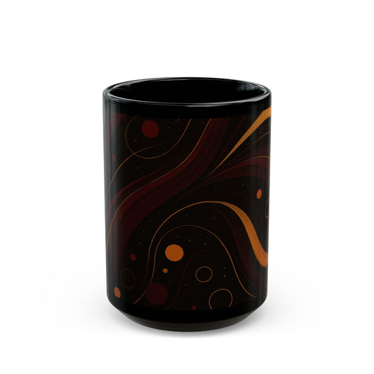 Copper Veil 3-Soulful Collection- Black Mug (11oz, 15oz)