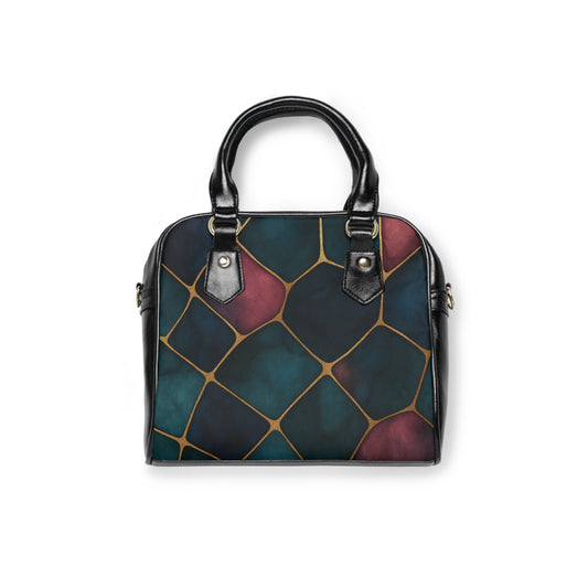 Jada — Bolso geométrico de hombro — Colección Artisan Luxe