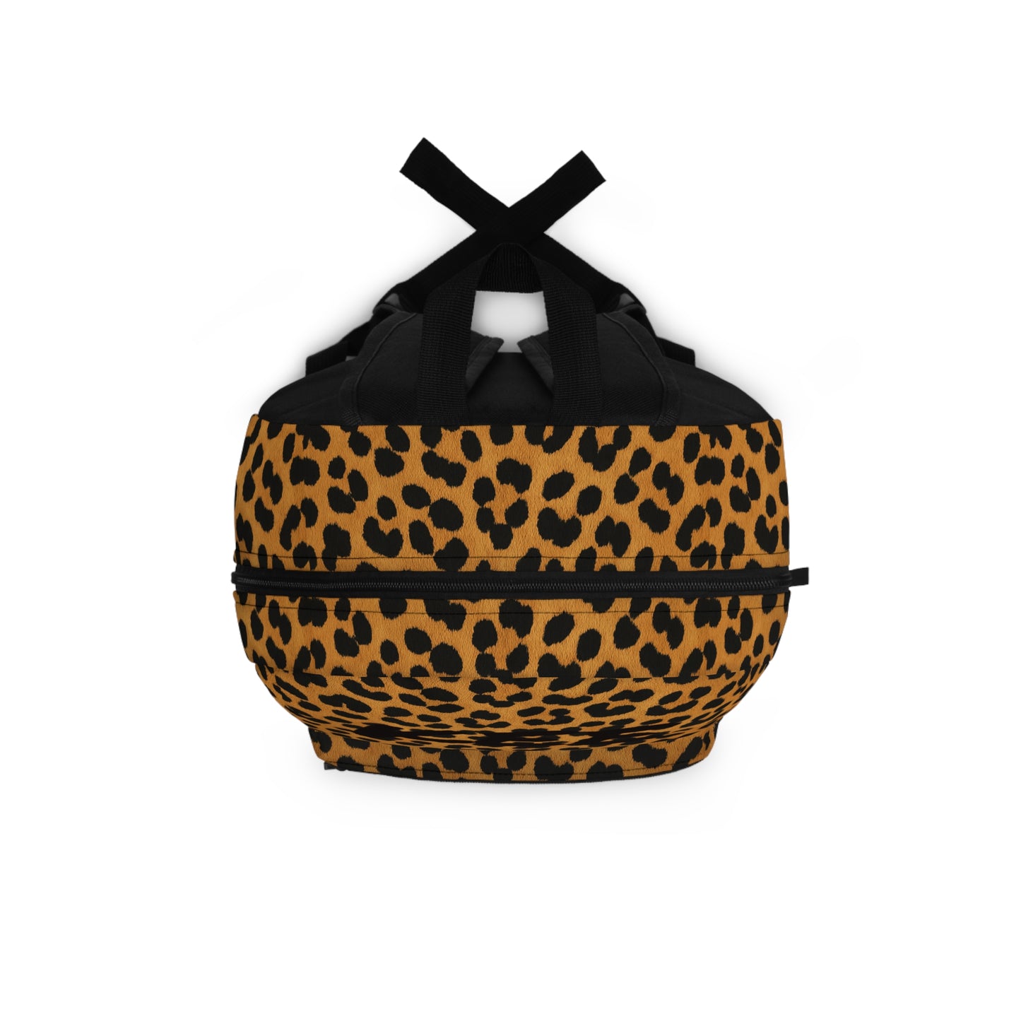Leopard Print Backpack — Vintage Safari Chic School & Travel Bag