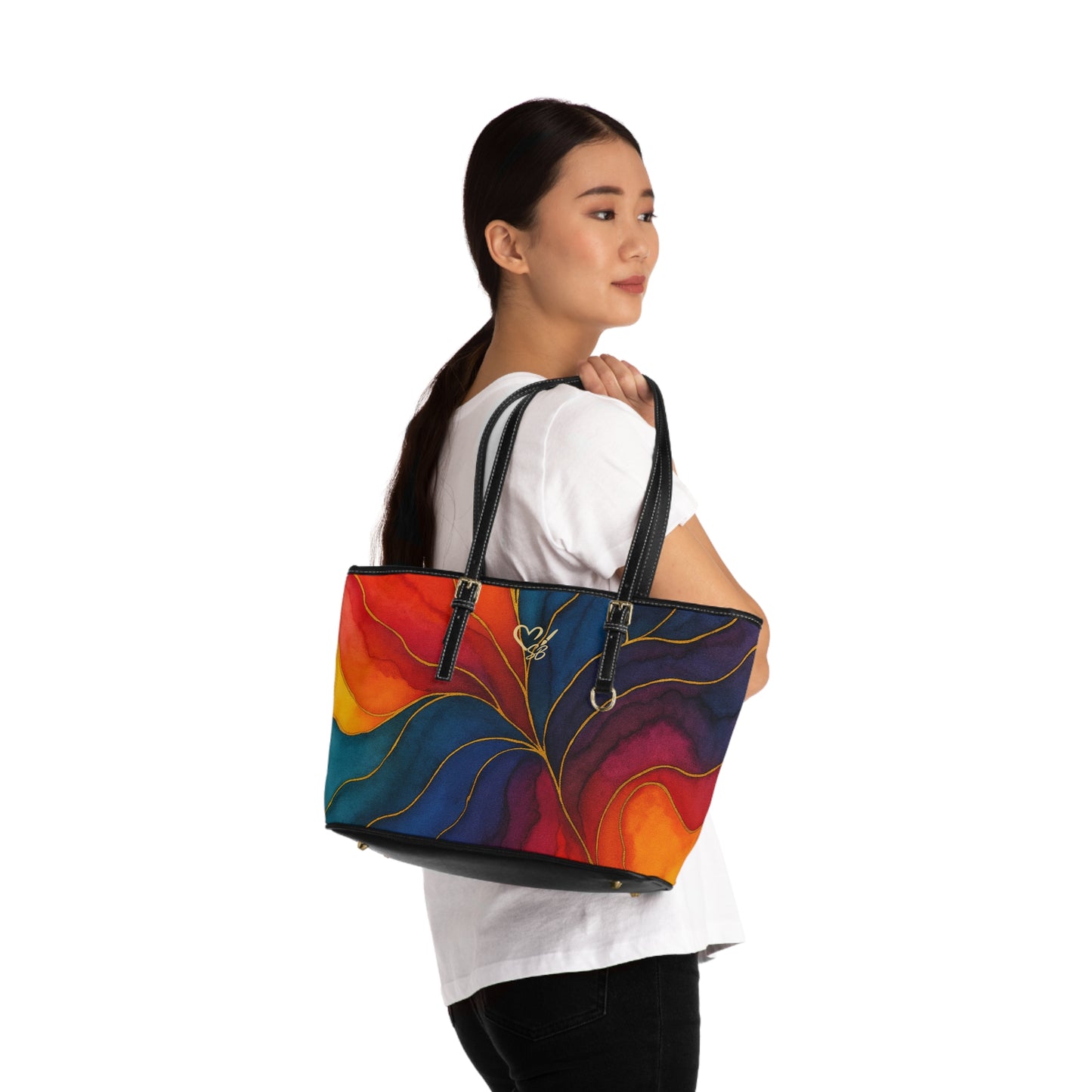Jayla 2025 Artisan Collection- PU Leather Shoulder Bag — Wearable Art