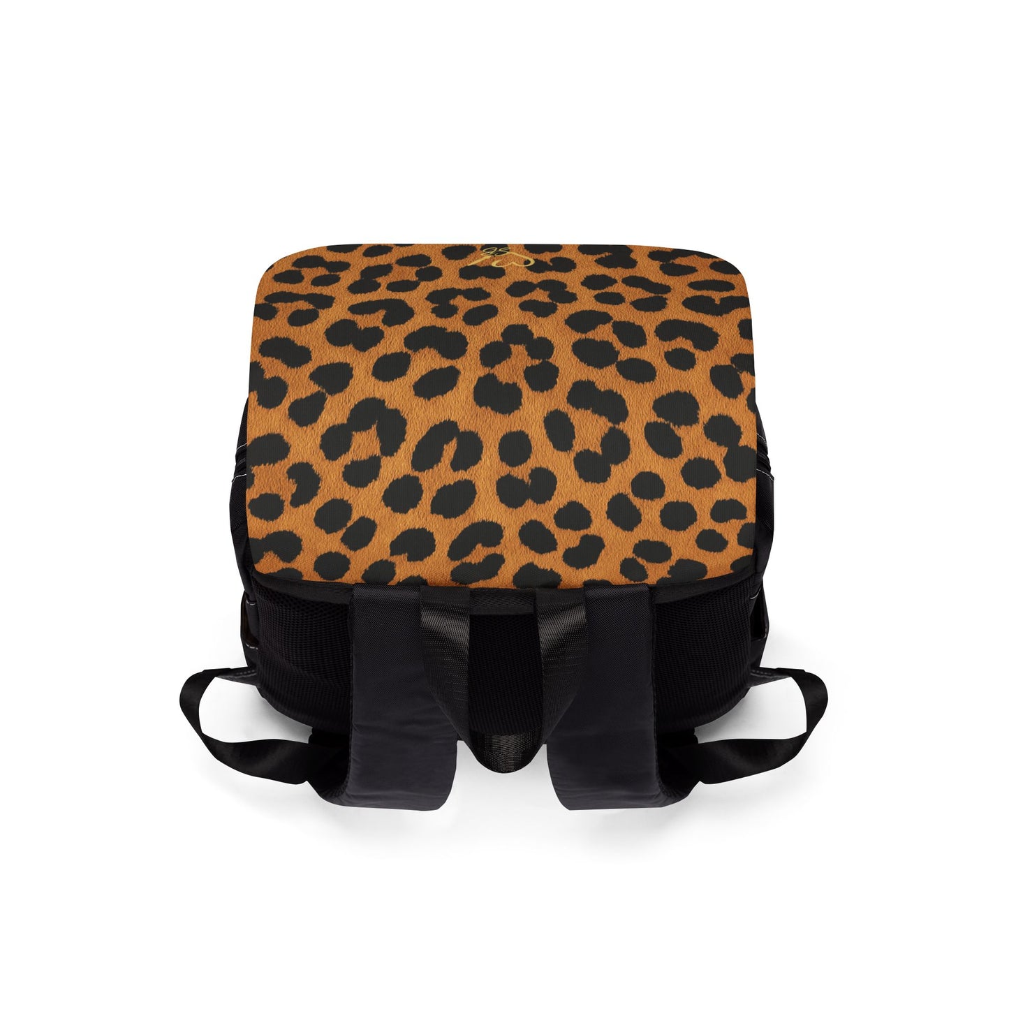 Cheetah Print -Unisex Casual Shoulder Backpack