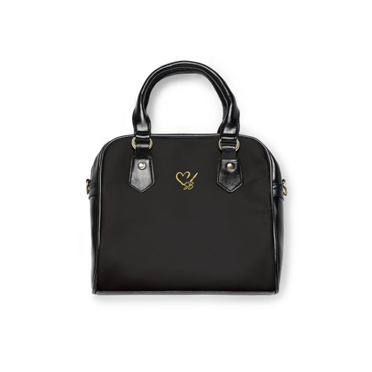 Stella Midnight Bloom | Blue & Cream Floral Shoulder Handbag