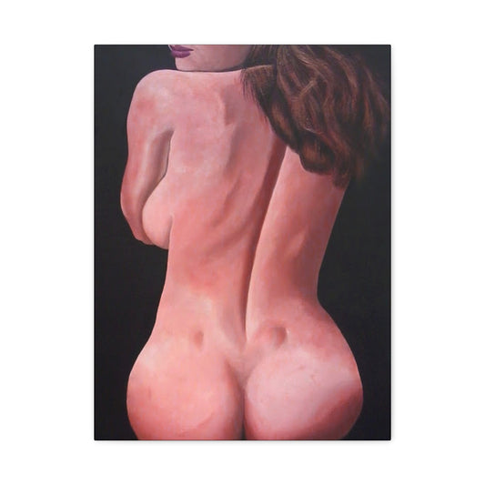 Body and Soul-Fine Art Canvas Print - Female Abstract Print