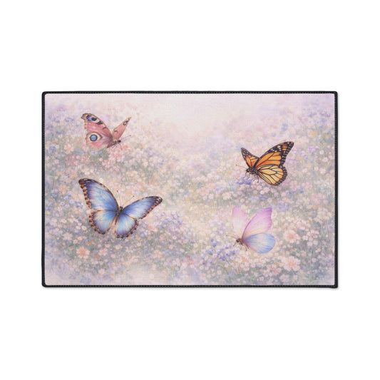 Alfombra de piso Jardín Prado de Mariposas