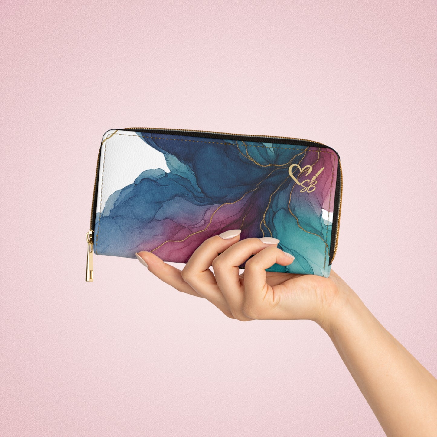 Heather-2025 Artisan Luxe Collection-Zipper Wallet