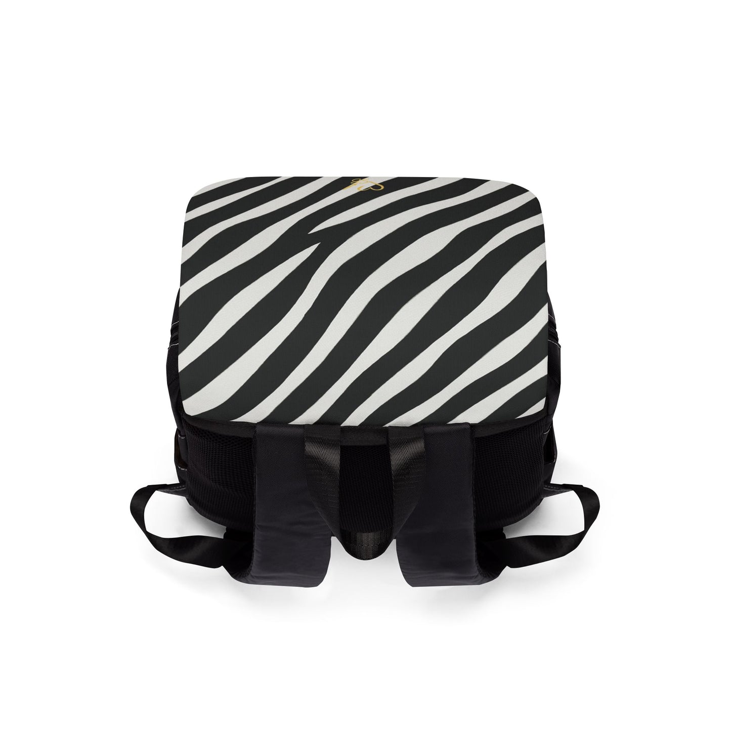Zebra Print Casual Backpack