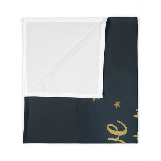 To the Moon 2-Baby Swaddle Blanket — Celestial Dreams-Soft Nautical Star Nursery Gift for Newborns