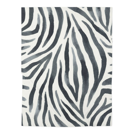 Safari Nursery Zebra Baby Swaddle Blanket