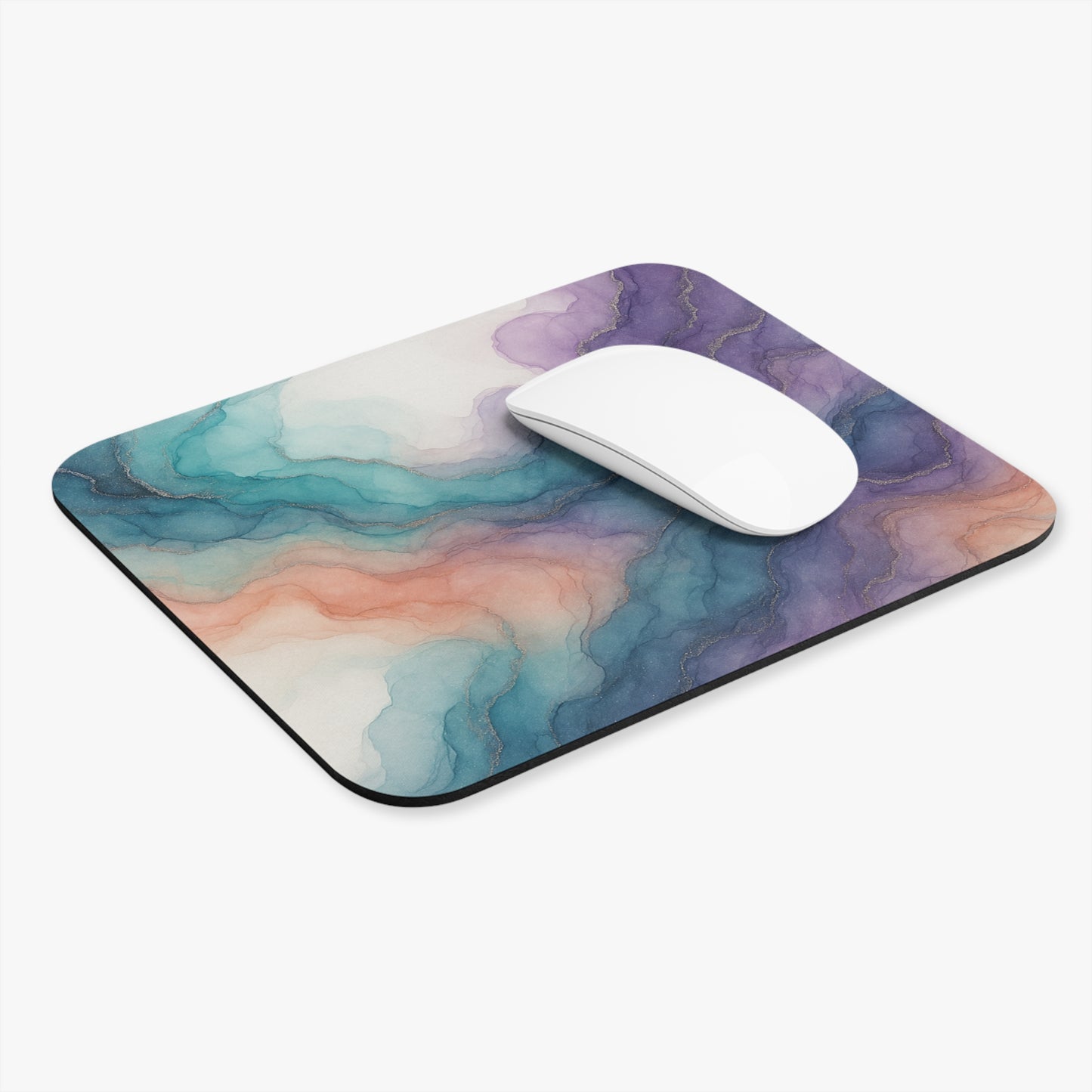 Millie-Abstract Collection Acrylic Ink Mouse Pad - Elegant Desk Accessory, Home Office Decor, Gift for Her, Teacher Appreciation, Mother's Day