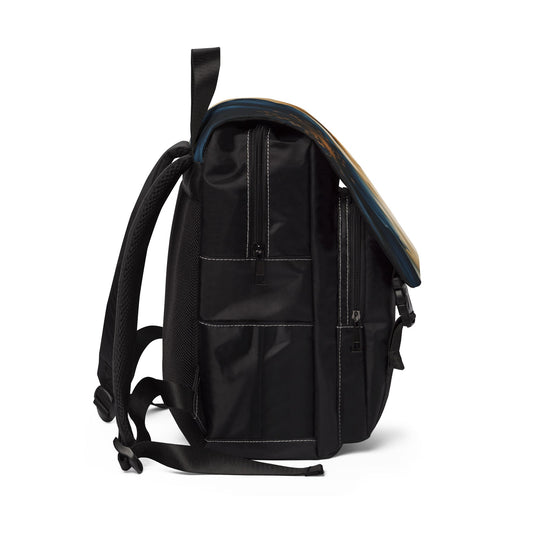 Stella- 2025 Artisan Luxe Collection—Floral Canvas Shoulder Backpack