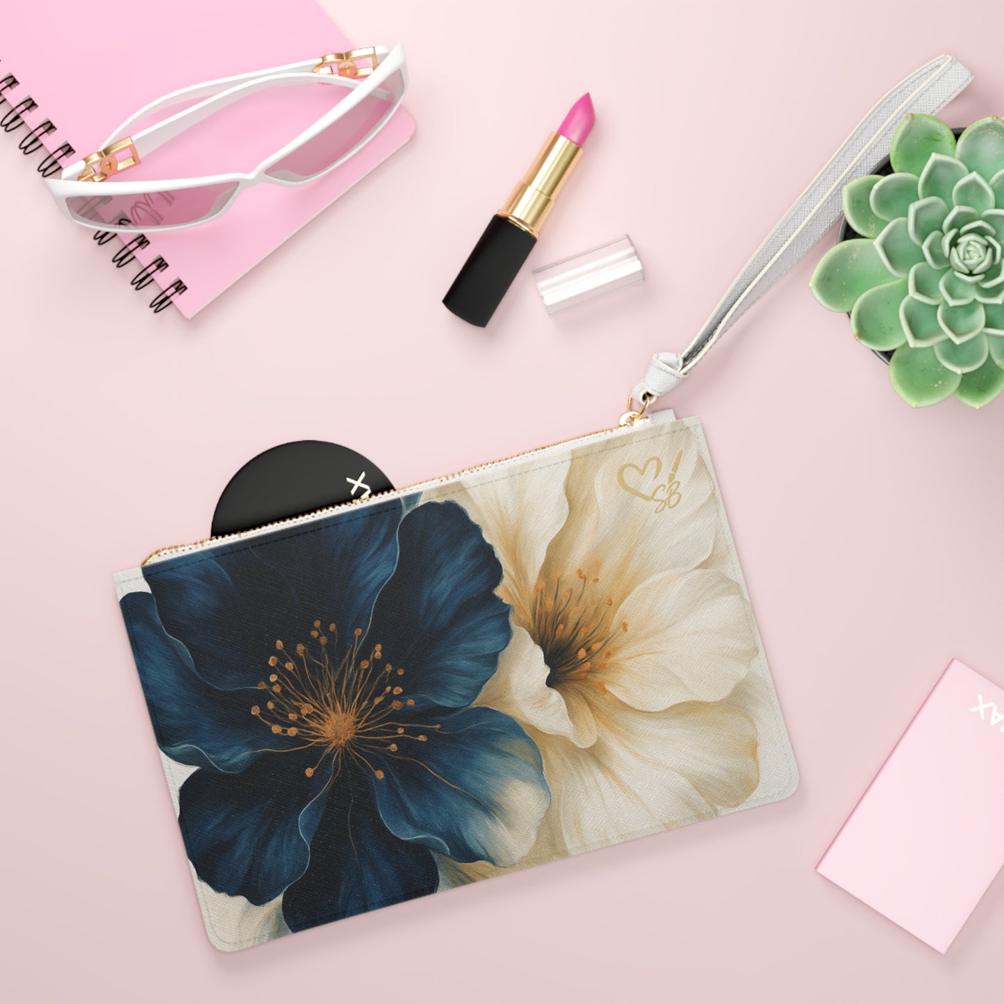 Stella-2025 Artisan Luxe Collection-Floral Clutch Bag