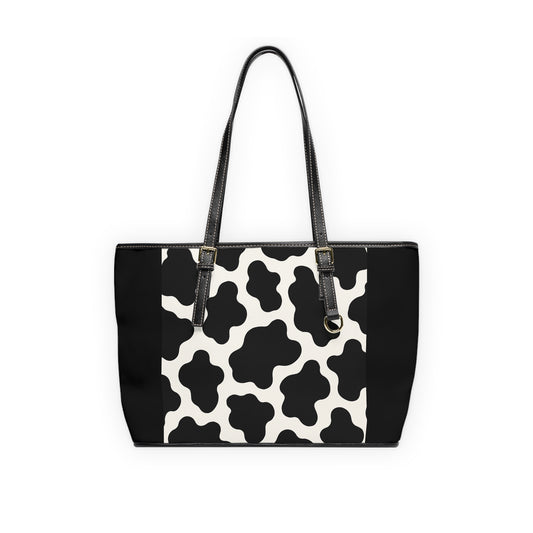 Cow Print (small)-PU Leather Shoulder Bag