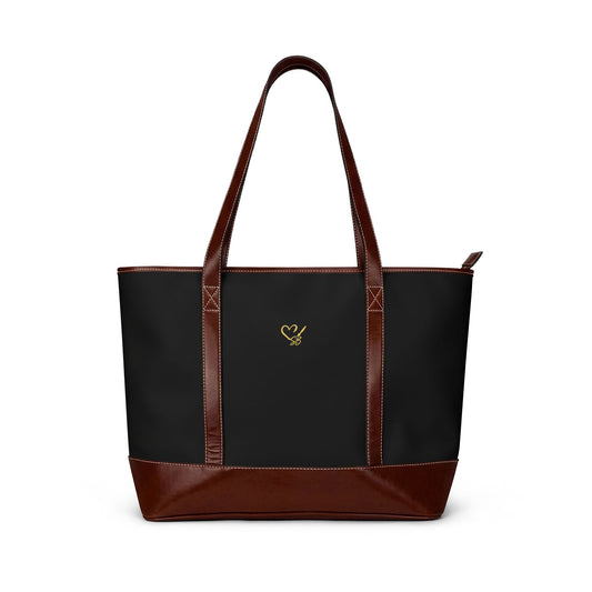 Gothic Rose Skull Tote Handbag — Velvet Mourning