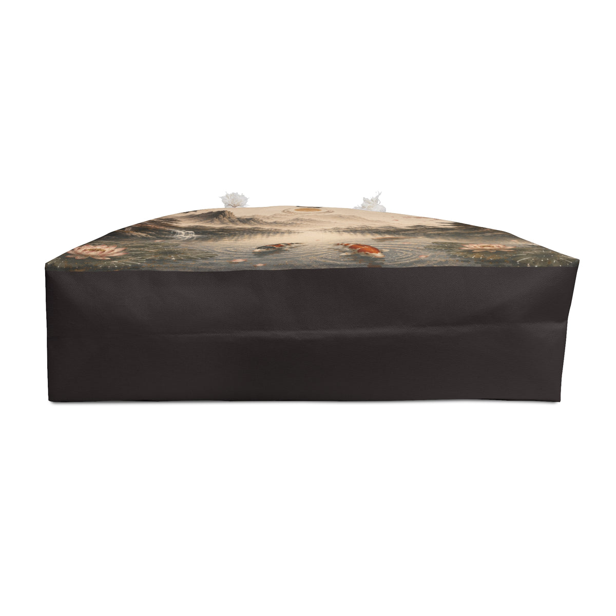 Koi Zen Weekender Bag — Japanese Landscape Travel Tote