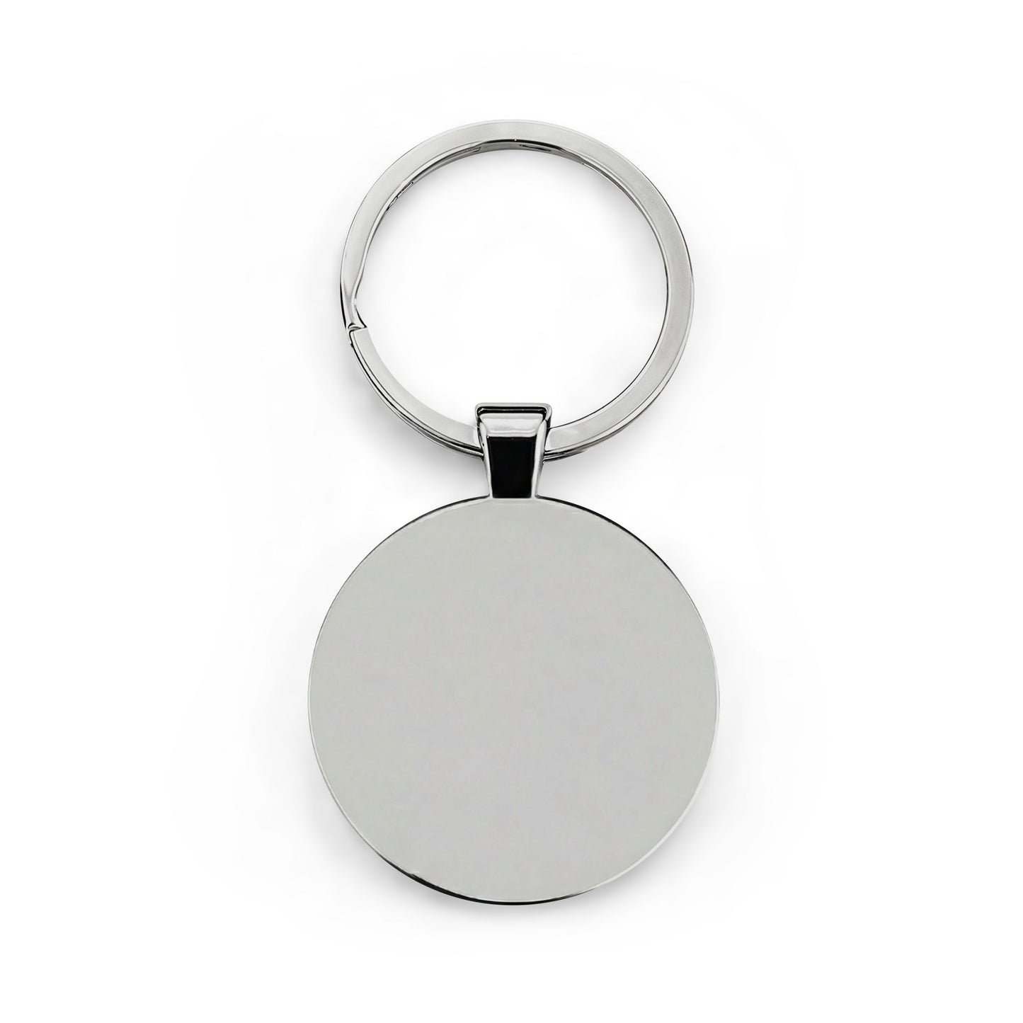 Jayla-2025 Artisan Luxe Collection-Round Stainless Steel Keychain