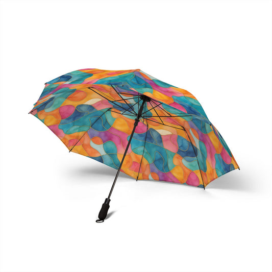 Vicky-small print-2025 Artisan Luxe Collection Foldable Umbrella