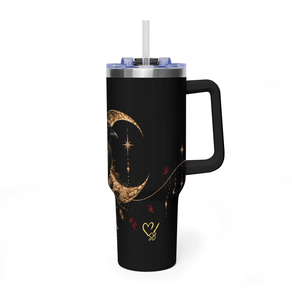 Raven & Golden Moon 40oz Tumbler