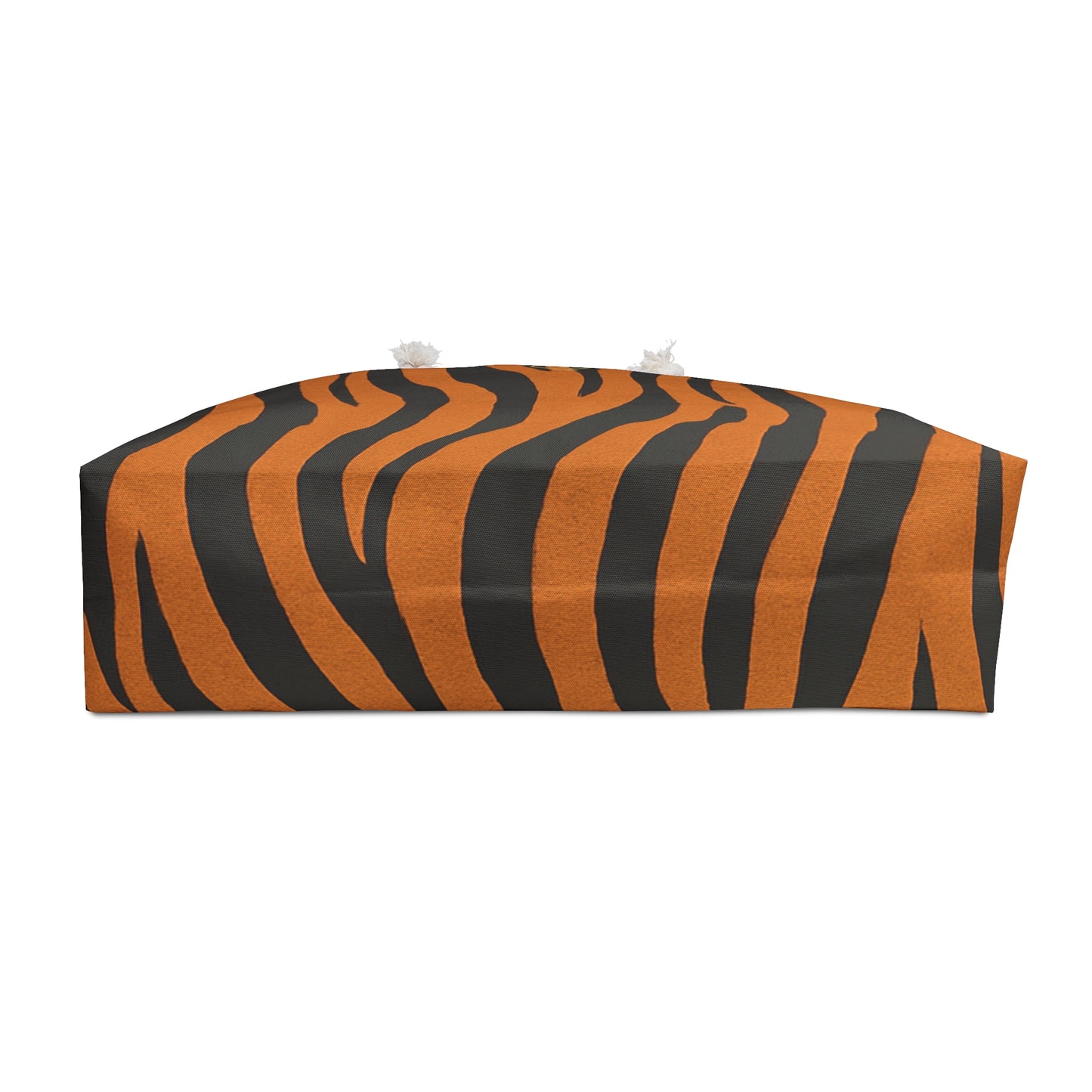 Tiger Stripe Weekender Bag — Bold Animal Print Travel Tote