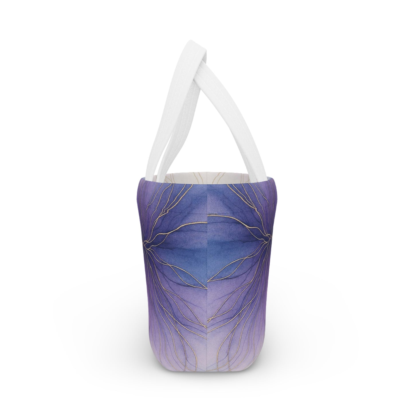 Violet Visions-Artistic Collection- Lunch Bag -Insulated Tote for Work, School, Picnics, Eco-Friendly Gift, Trendy Storage Solution