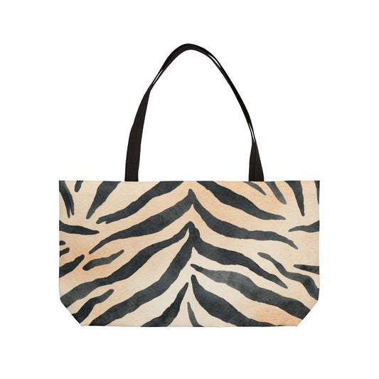 Bolso de Viaje y Uso Diario Tiger-Print Weekender
