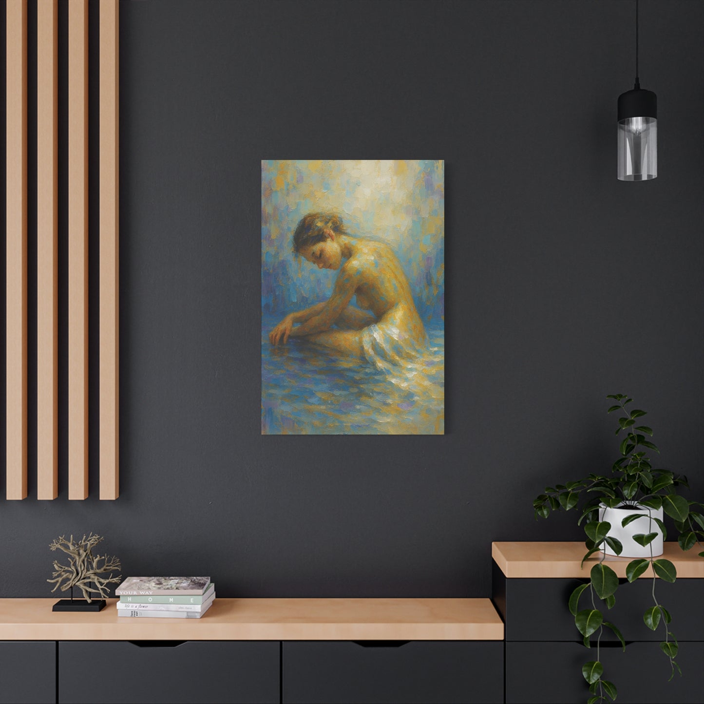 Divine Waters-Muse Collection -Fine Art Canvas Print