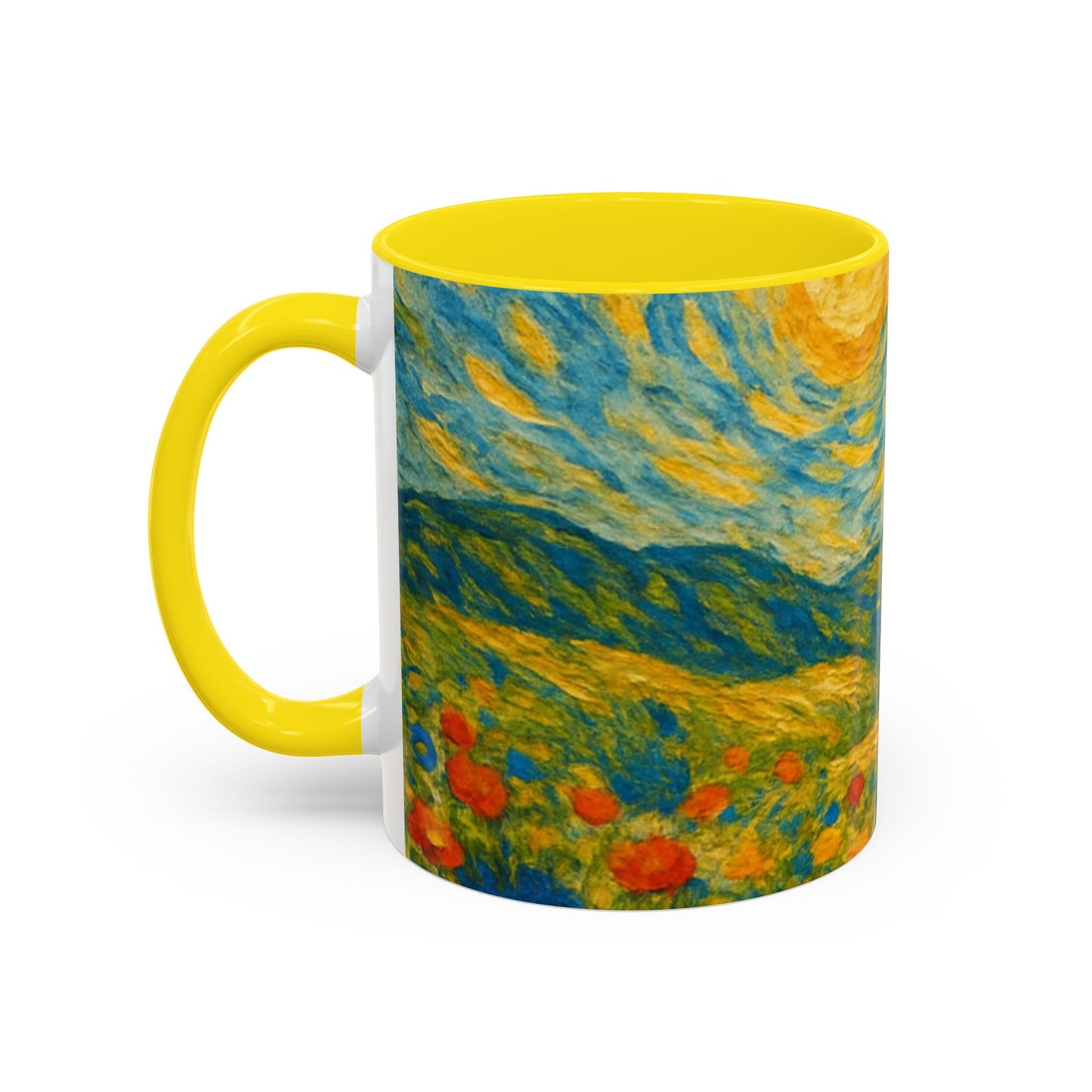 Artistic Collection, Van Gogh Inspired Accent Coffee Mug - Unique Gift for Art Lovers, Stylish Drinkware for Home & Office, Perfect for Birthdays, [...]