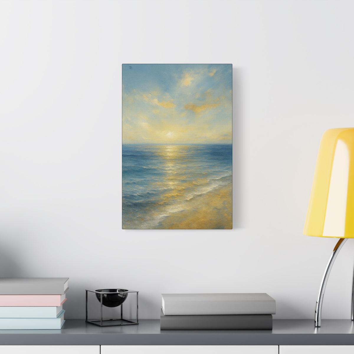 Gold Coast Sunset- Coastal Abstract Collection-Fine Art Canvas Print