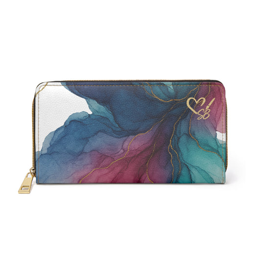 Heather-2025 Colección Artisan Luxe-Cartera con cremallera