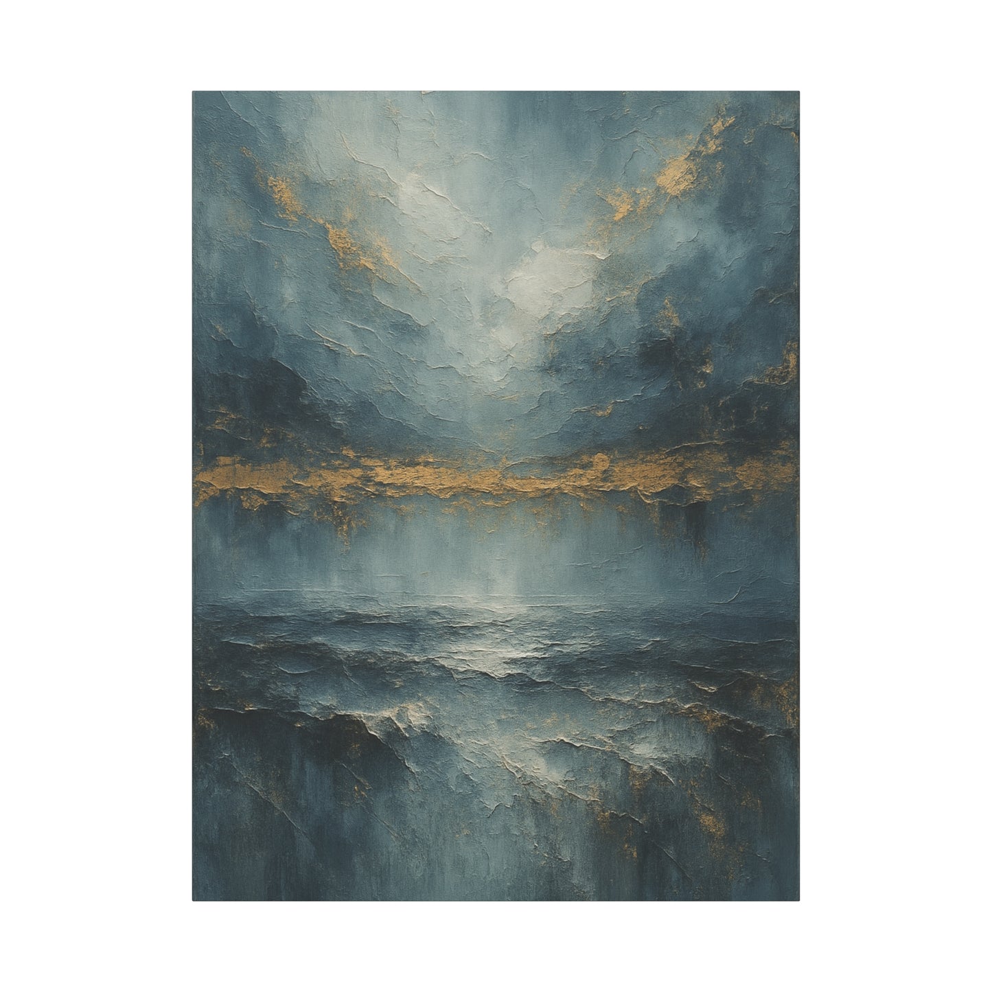 Edge of the Storm-  Abstract landscape Collection -Fine Art Canvas Print