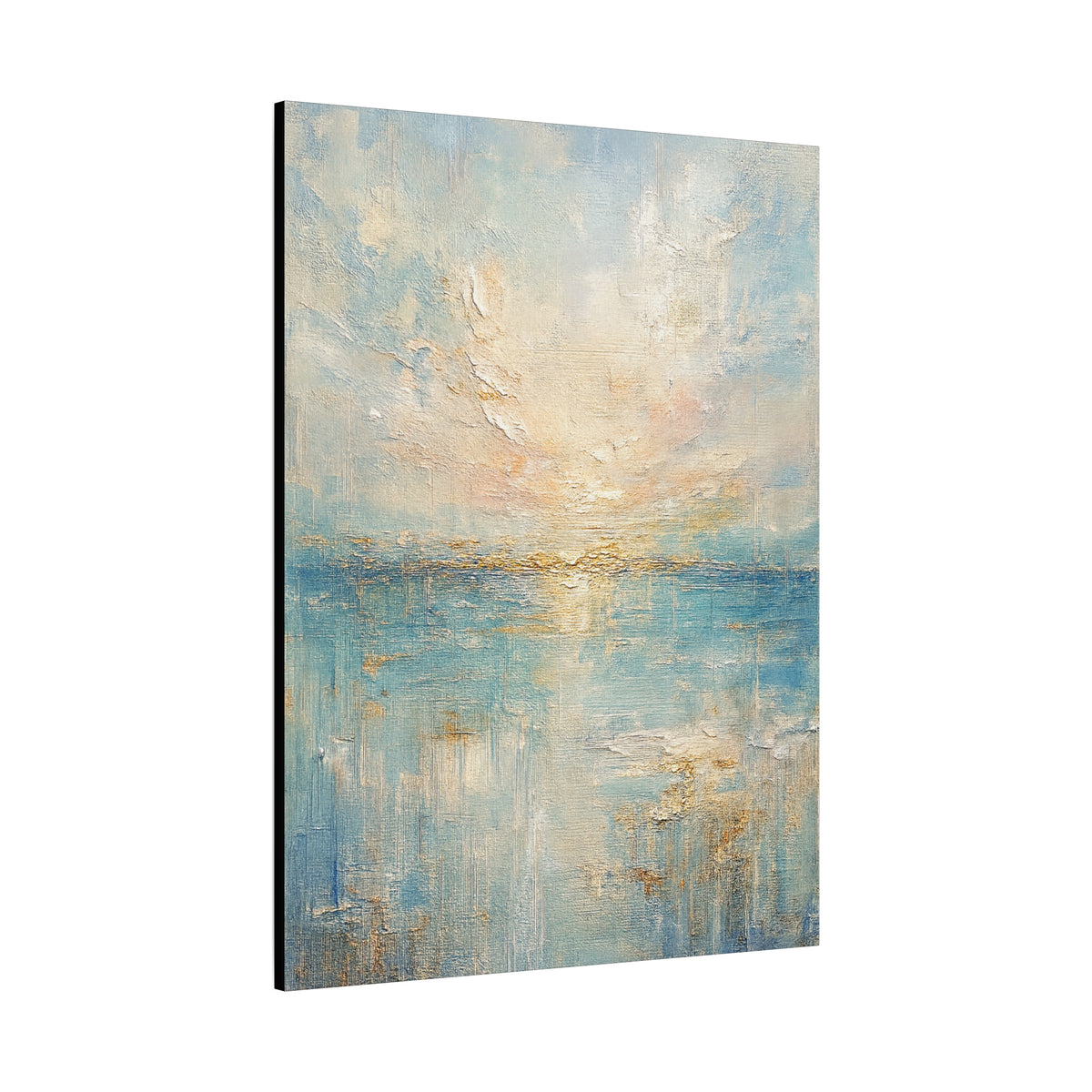 Niebla costera - Colección abstracta Gold Coast - Impresión en lienzo de bellas artes