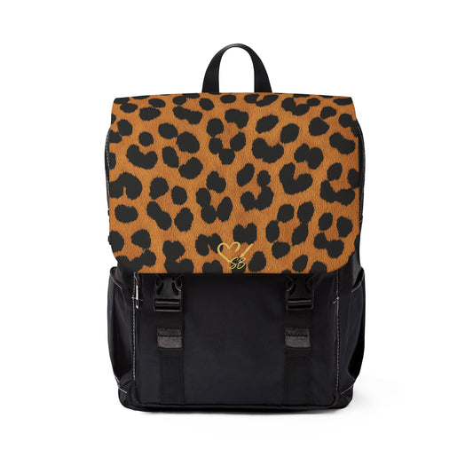 Estampado de Guepardo - Mochila Casual Unisex de Hombro