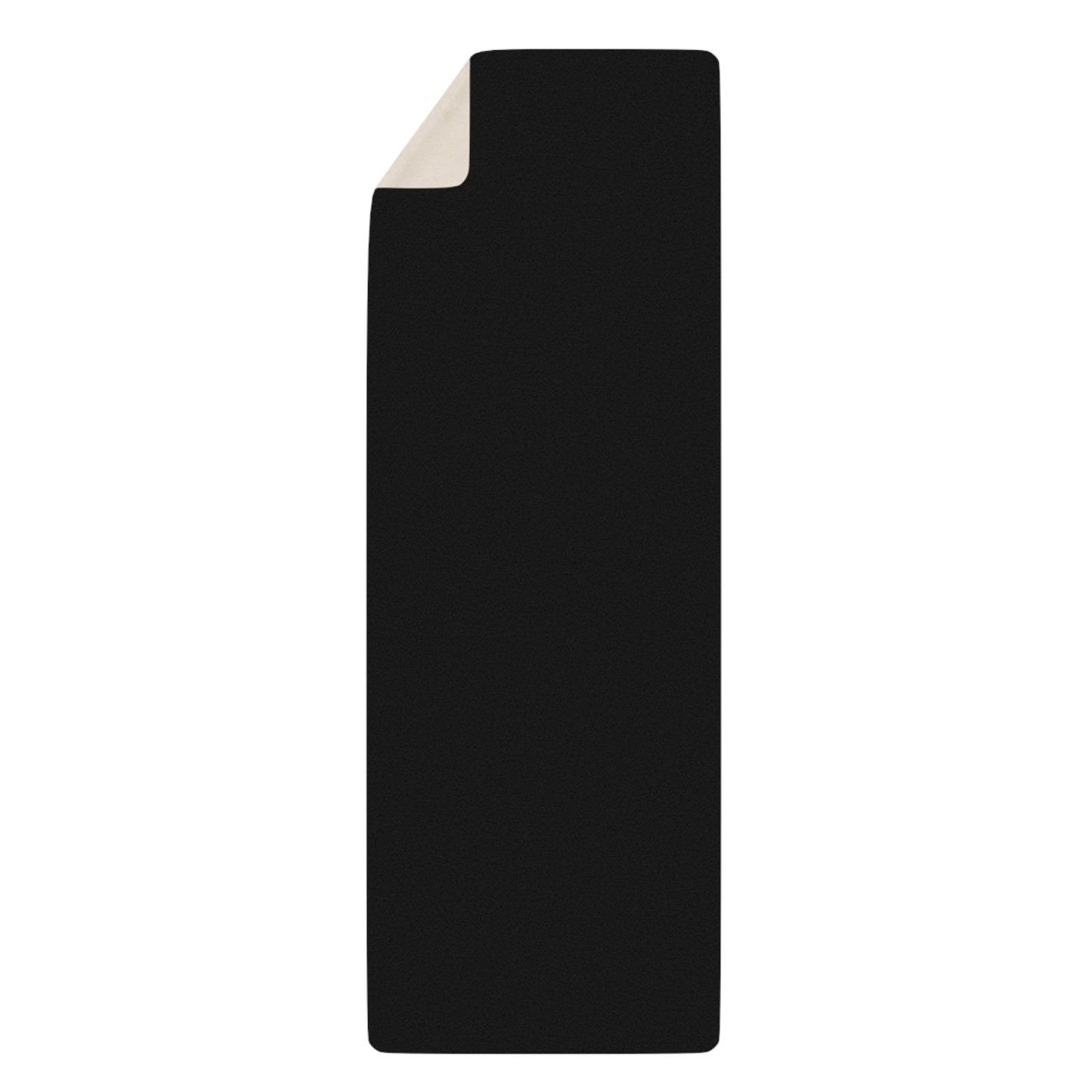 Mountain Mist Rubber Yoga Mat — Tranquil Watercolor Landscape Design
