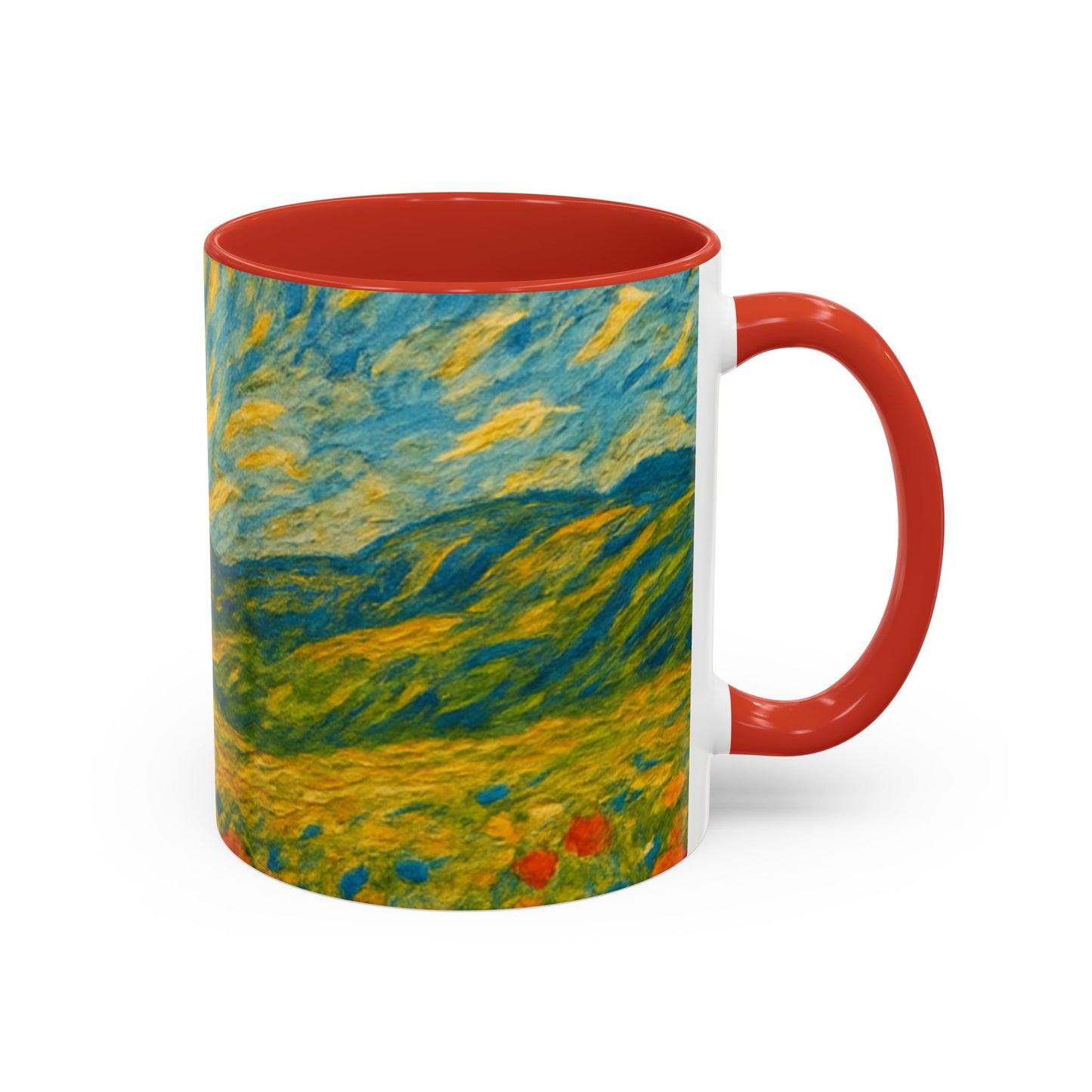 Artistic Collection, Van Gogh Inspired Accent Coffee Mug - Unique Gift for Art Lovers, Stylish Drinkware for Home & Office, Perfect for Birthdays, [...]
