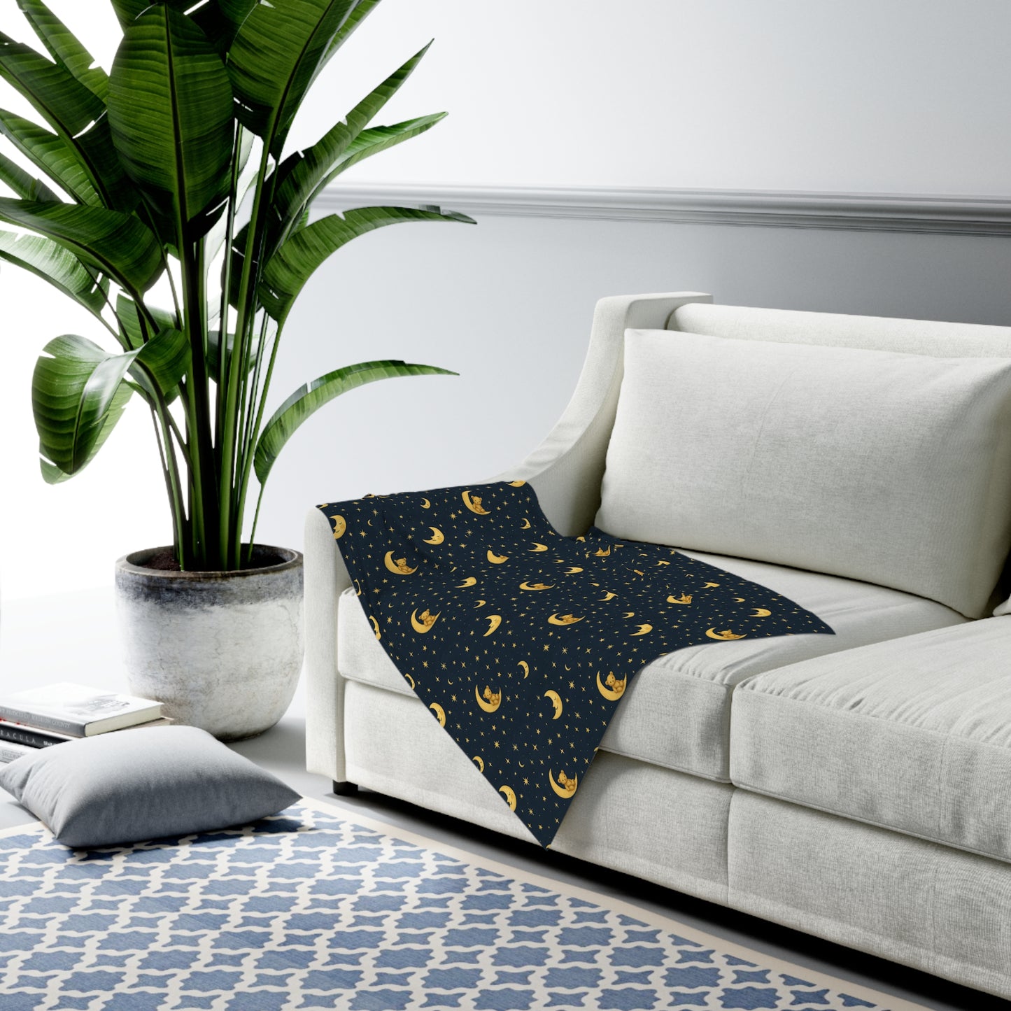 To the Moon – Baby Swaddle Blanket | Celestial Dreams – Cozy Nursery Swaddle for Newborns