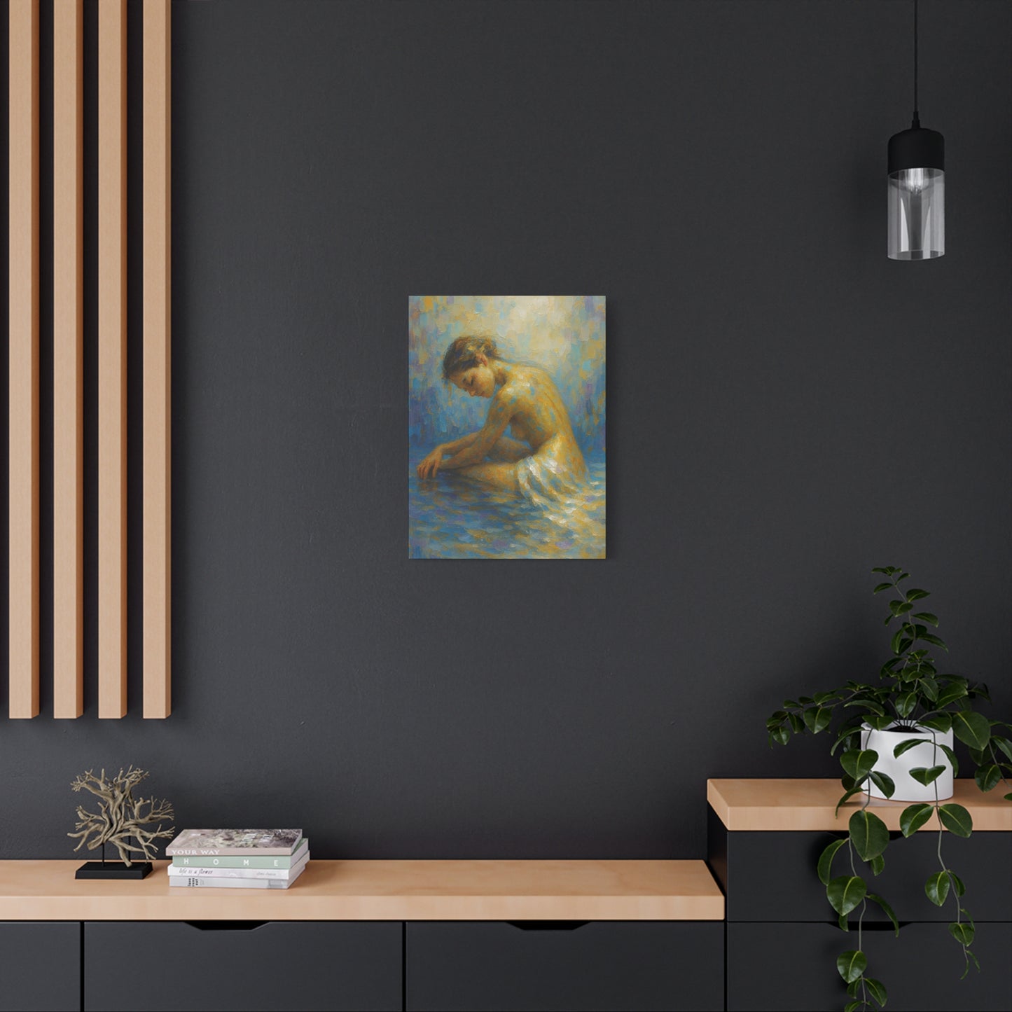 Divine Waters-Muse Collection -Fine Art Canvas Print