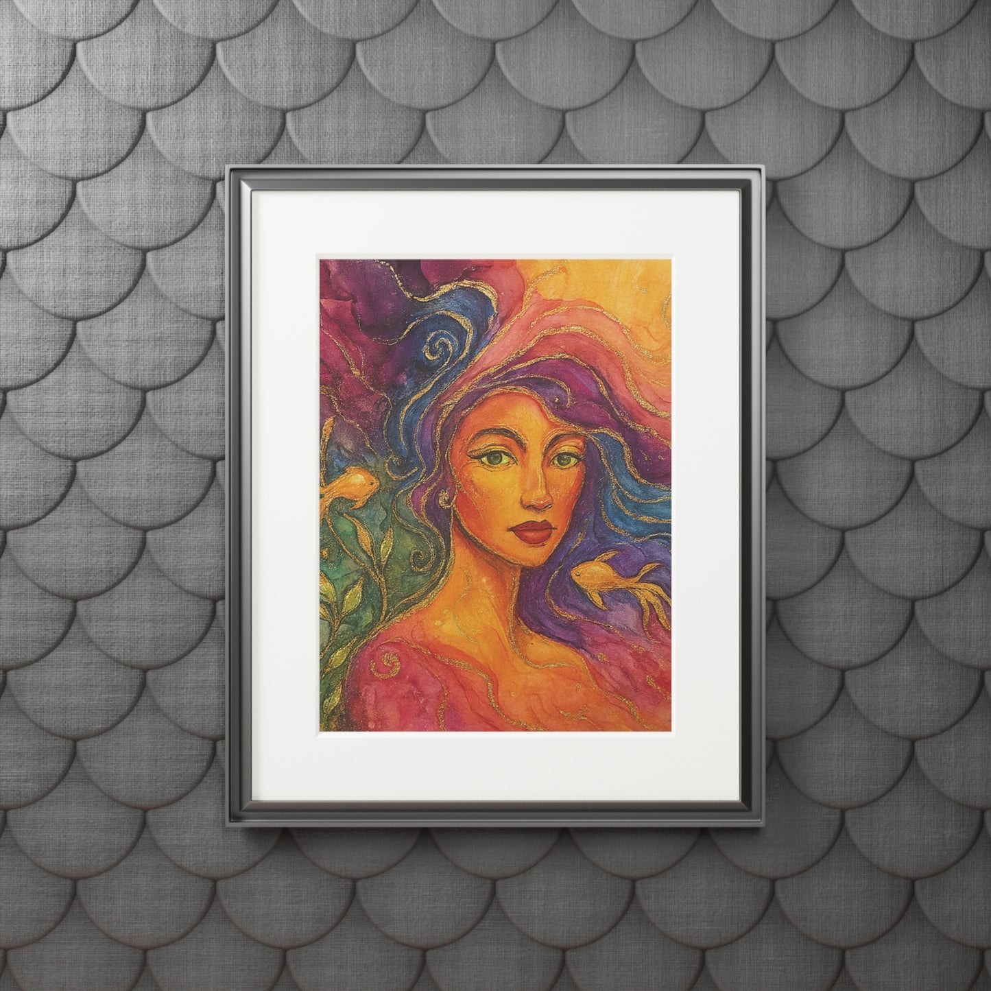 Dama Elegante - Grabados de Bellas Artes - Tinta Acrílica