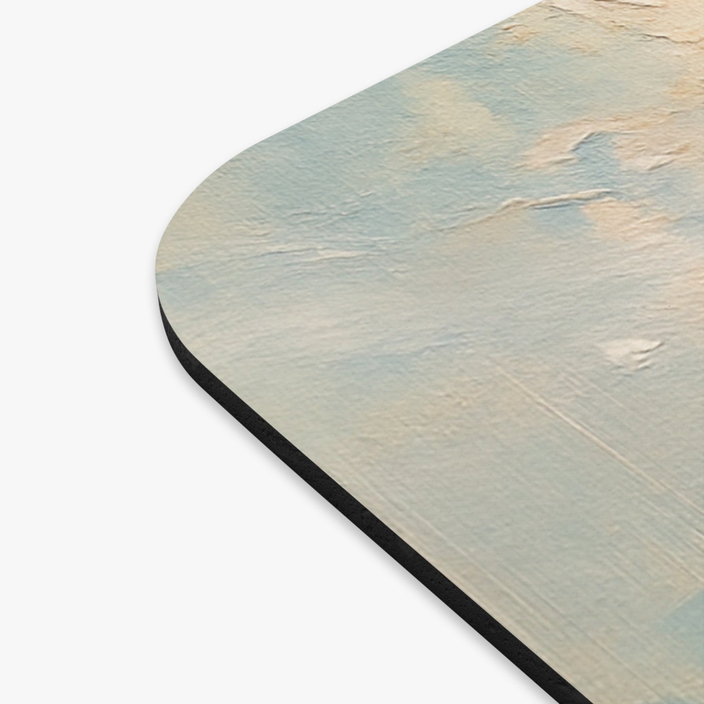 Abstract Seascape Mouse Pad — Calming Ocean Desk Mat