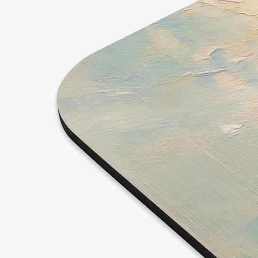Abstract Seascape Mouse Pad — Calming Ocean Desk Mat