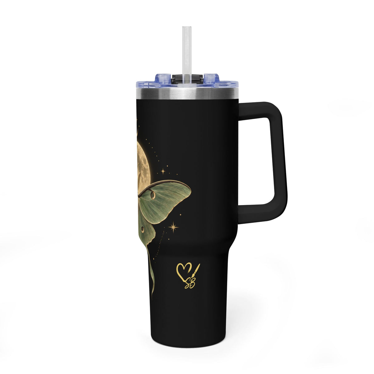 Moon Moth 40oz Vacuum Tumbler