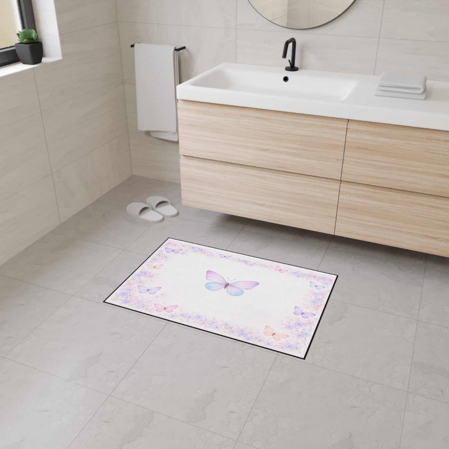 Butterfly Meadow Floor Mat