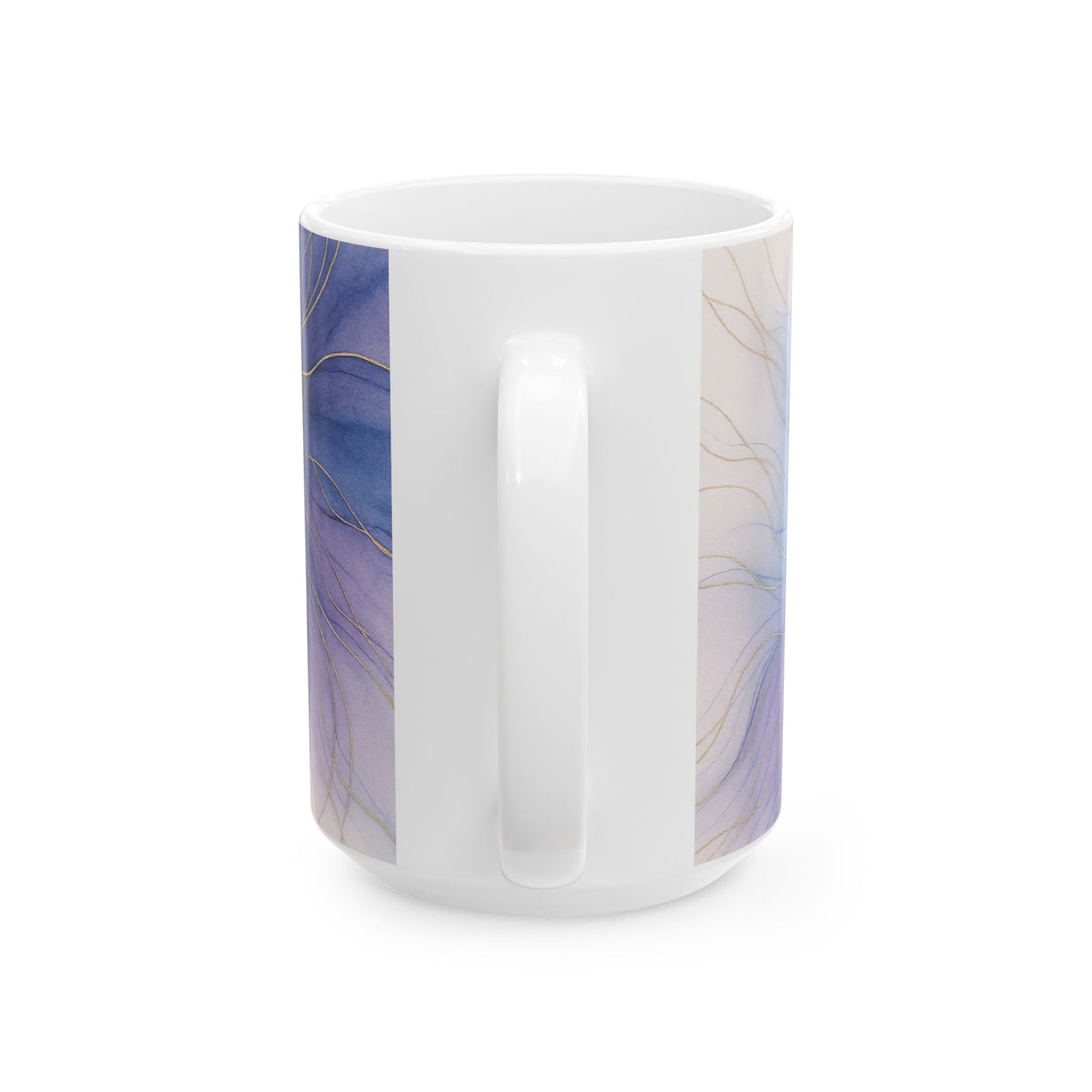 Artistic Collection Acrylic Ink Abstract Mug, Coffee Cup, Tea Mug, Gift for Her, Home Decor, Office Mug, Minimalist Design, Unique Artwork