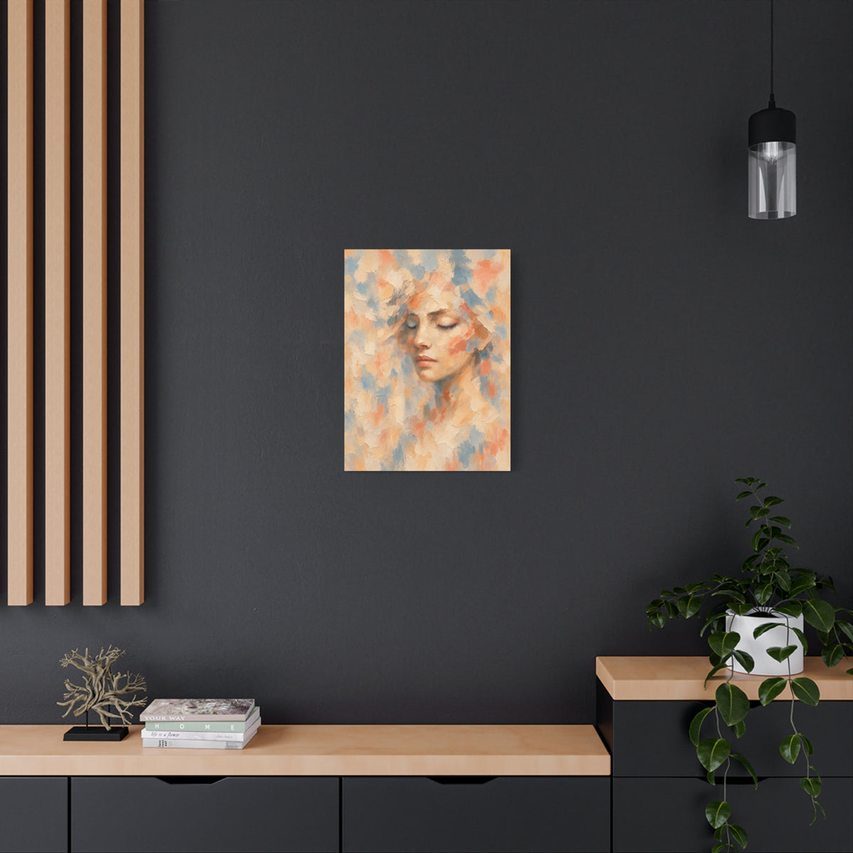Solitude-Muse Collection -Fine Art Canvas Print