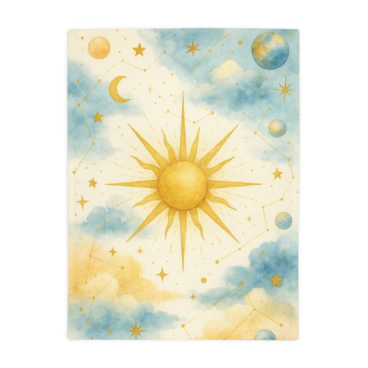 Sol Serenade- Celestial Dreams Nursery Design, Soft and Cozy