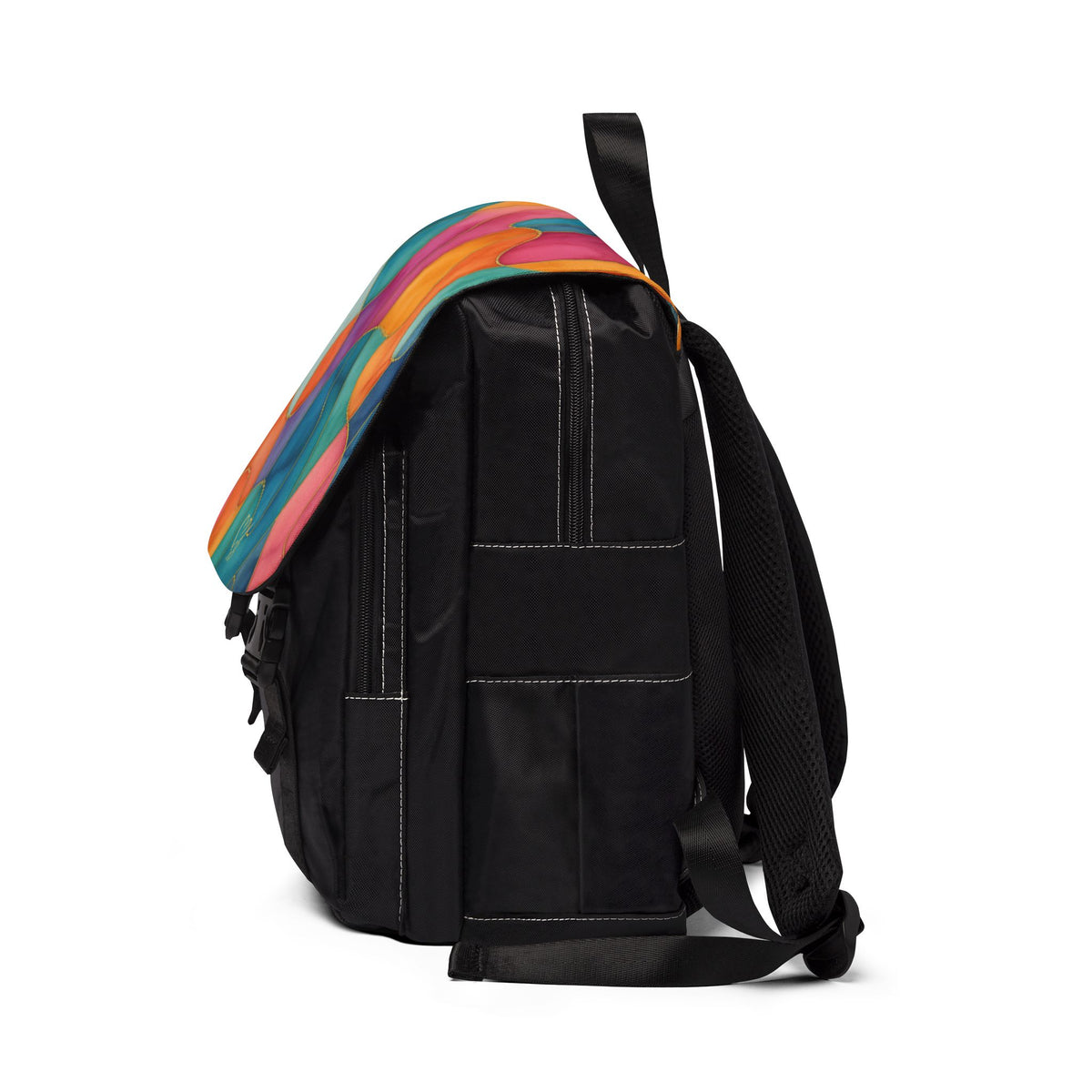 Vicky-2025 Artisan Luxe Collection-  Backpack — Vibrant Patchwork Shoulder Bag
