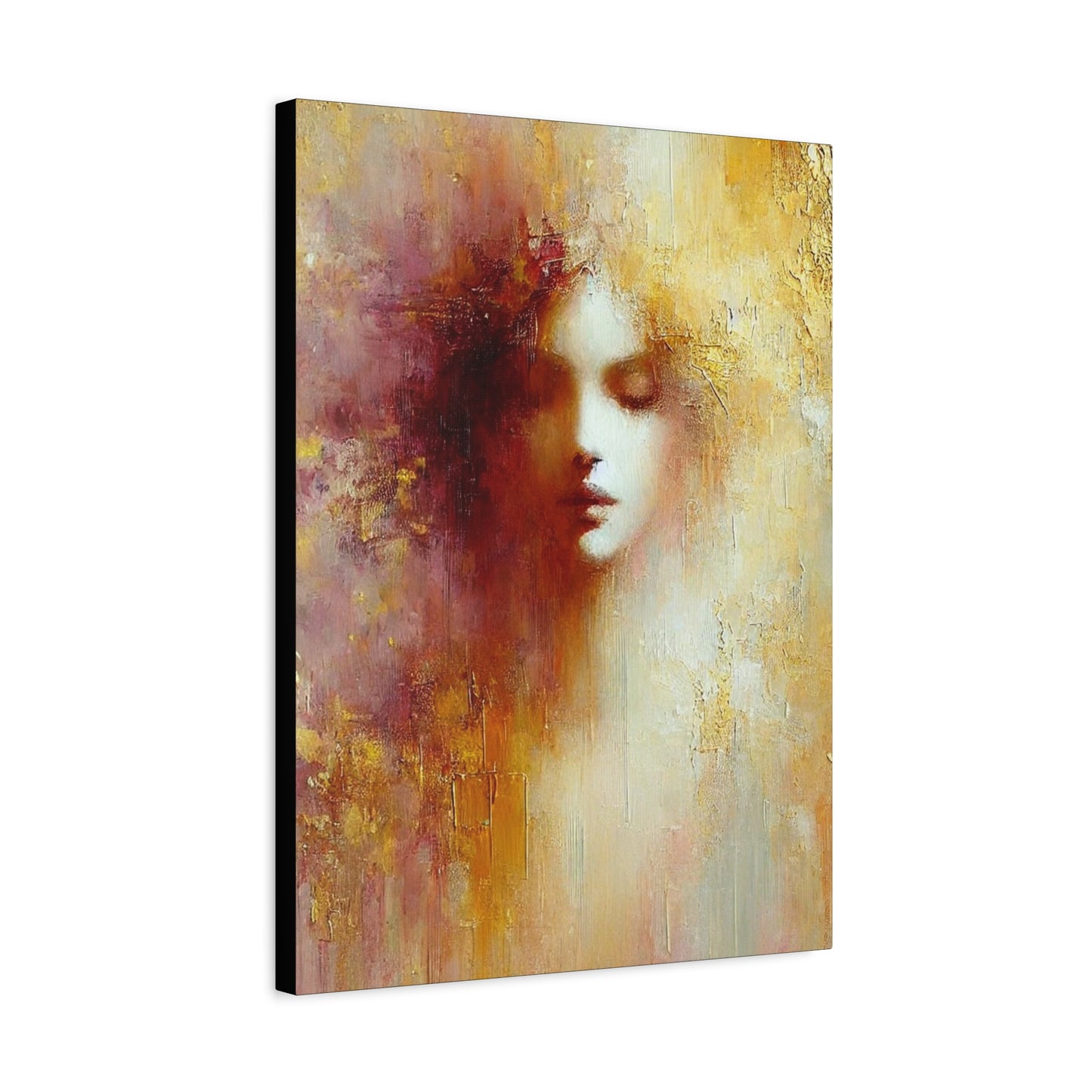 Dissolve Into Light — Fine Art Canvas Print — Female Abstract Print — Calming and Modern Artwork
