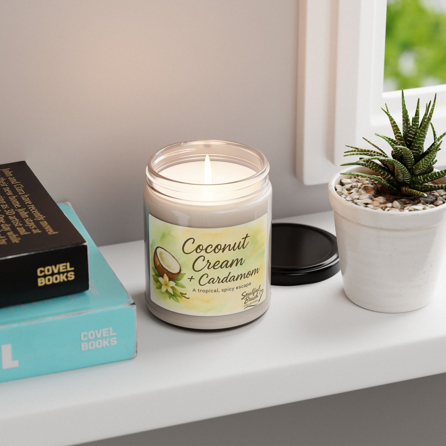Soulful Collection Vela de soja de 9oz —Deliciosas fragancias para elegir