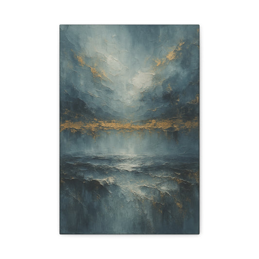 Edge of the Storm-  Abstract landscape Collection -Fine Art Canvas Print