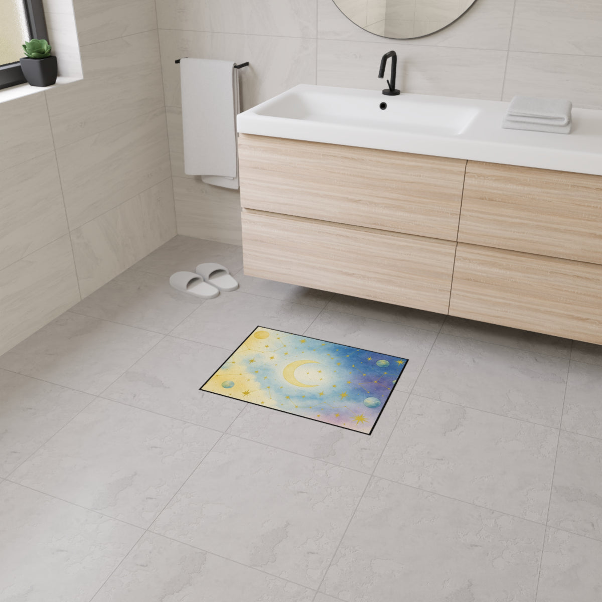 Celestial Dreams-Nursery Floor Mat - Stylish Non-Slip Home Decor